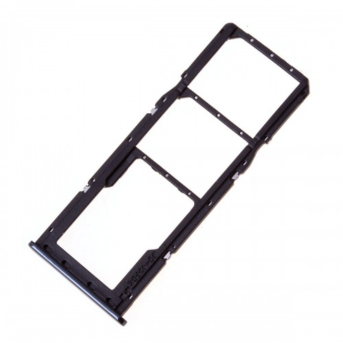 Tiroir pour double cartes SIM et Micro SD pour Galaxy A51 Noir photo 3