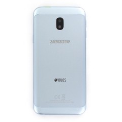 Coque arrière originale pour Galaxy J3 2017 Silver photo 1