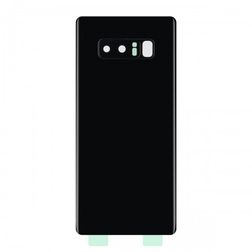 Vitre arrière compatible pour Galaxy Note 8 Noir photo 2