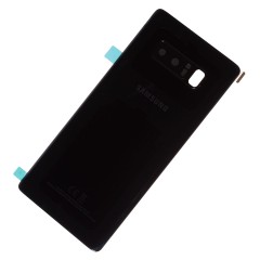 Vitre arrière originale pour Galaxy Note 8 Noir Carbone photo 1