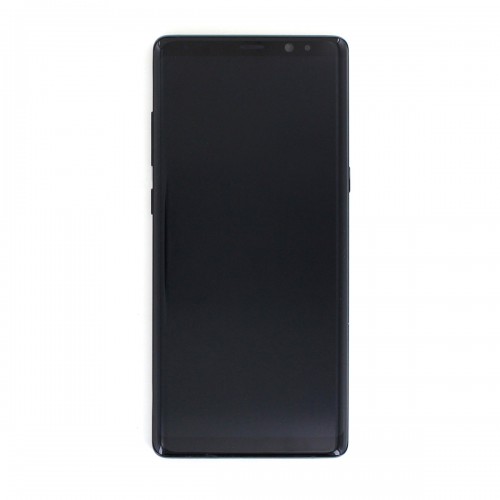 Ecran complet original sur châssis pour Galaxy Note 8 Noir Carbone photo 1