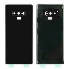 Vitre arrière compatible pour Galaxy Note 9 Noir photo 1