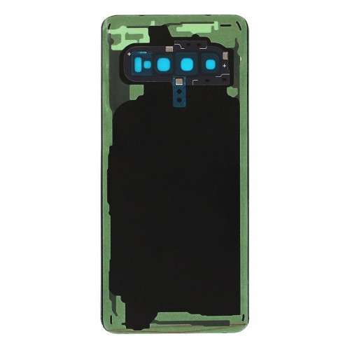 Vitre arrière compatible pour Galaxy S10+ Noir Prisme photo 2