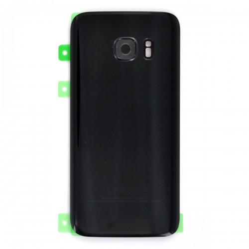 Vitre arrière compatible pour Galaxy S7 Noir photo 1