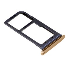 Tiroir pour cartes SIM et Micro SD pour Galaxy S7 Or photo 1