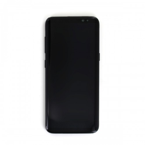 Ecran complet original sur châssis pour Galaxy S8 Noir Carbone photo 1