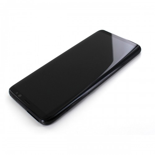 Ecran complet original sur châssis pour Galaxy S8 Noir Carbone photo 3