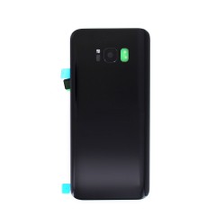 Vitre arrière compatible pour Galaxy S8+ Noir photo 1