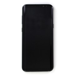 Ecran complet original sur châssis pour Galaxy S8+ Noir Carbone photo 1