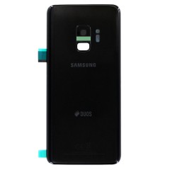 Vitre arrière originale pour Galaxy S9 Dual Noir Carbone photo 1