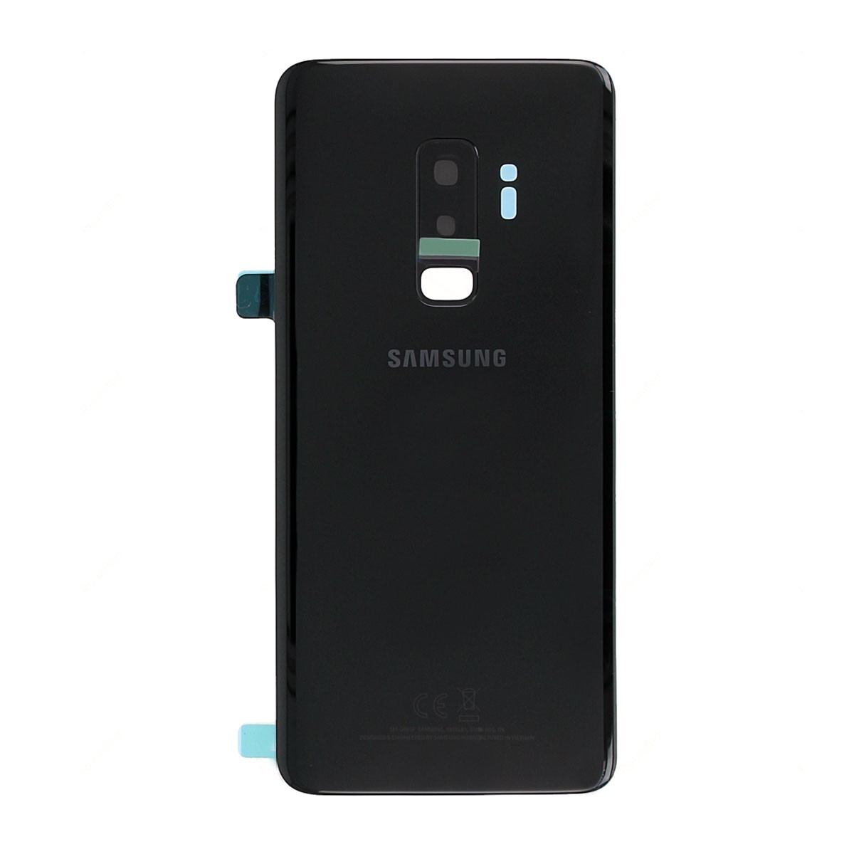 Vitre arrière originale pour Galaxy S9+ Noir Carbone photo 1