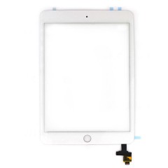 Vitre tactile pour iPad Mini 3 Blanc photo 1