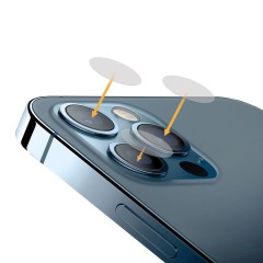 Protecteur de lentille de caméra en verre trempé pour iPhone 11 photo 1