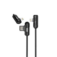 Câble universel USB-C vers double Lightning entrée et sortie pour iPhone photo 1