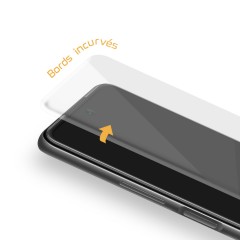 Protecteur d'écran en verre trempé à bordure noire ou blanche pour iPhone 6, iPhone 6S photo 1