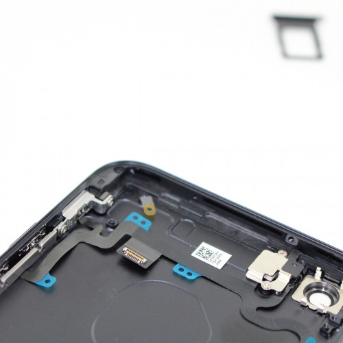 Coque arrière complète pour iPhone 7 Noir photo 3