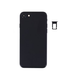 Coque arrière complète pour iPhone 7 Noir photo 4