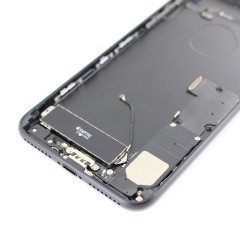 Coque arrière complète pour iPhone 7 Plus Noir photo 3