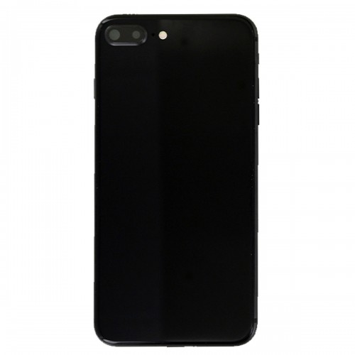 Coque arrière complète pour iPhone 8 Plus Noir photo 2