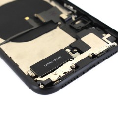 Coque arrière complète pour iPhone XR Noir photo 2