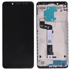 Ecran complet original sur châssis pour Redmi Note 5 Noir photo 1