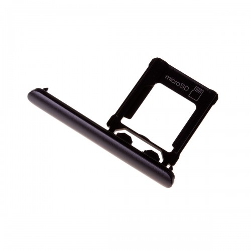 Tiroir pour carte Micro SD pour Xperia XZ1 Noir photo 2