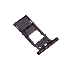 Tiroir pour cartes SIM et Micro SD pour Xperia XZ2 Noir photo 1